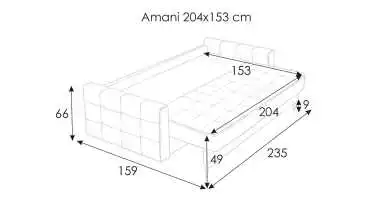 Диван-кровать Amani с коробом для белья Askona фото - 18 - превью